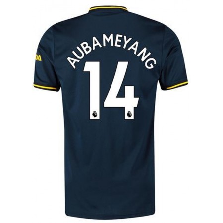 Billiga Fotbollströjor Arsenal AUBAMEYANG 14 Tredje tröja 2019/20 Kortärmad